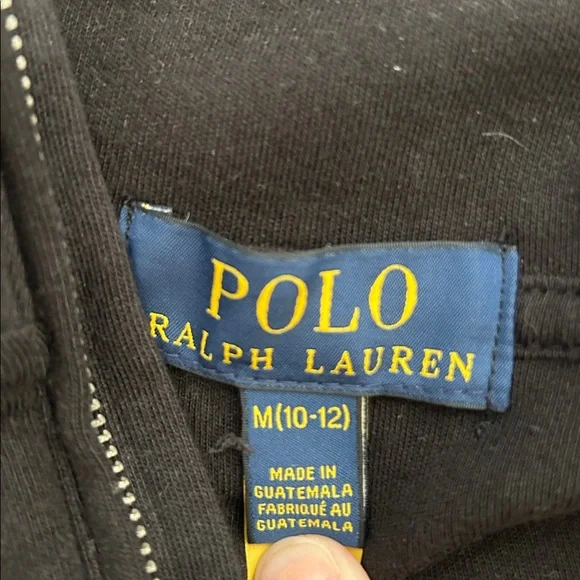 Polo by Ralph Lauren Boys Quarter Zip Sweater - Picture 6 of 6